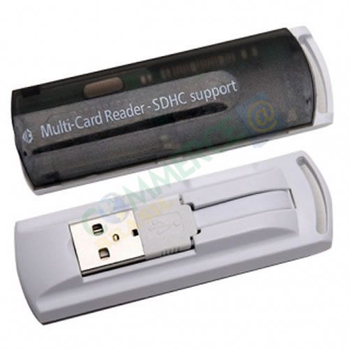 Leitor de Cartão MultiCard Reader SDHC Support USB 2.0/1.1